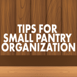 small pantry organization - M